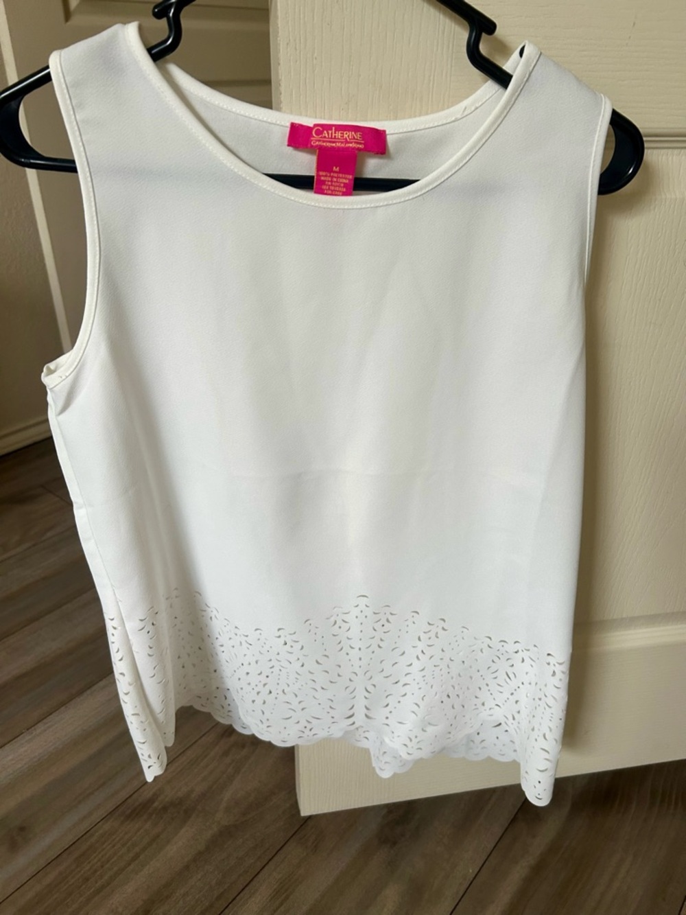 Catherine Malandrino Scalloped Blouse